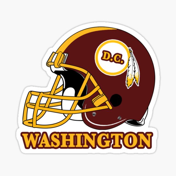 : Washington Football HTTR Decal Sticker - Sticker