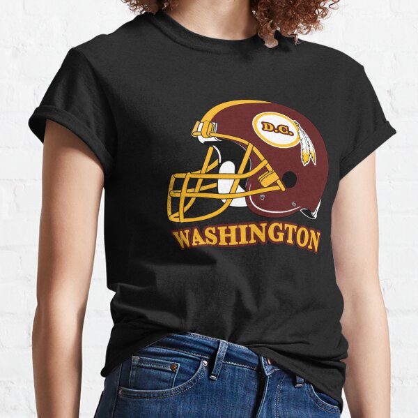 Washington Redskins 47 Brand Women Red V-Neck Scrum T-Shirt