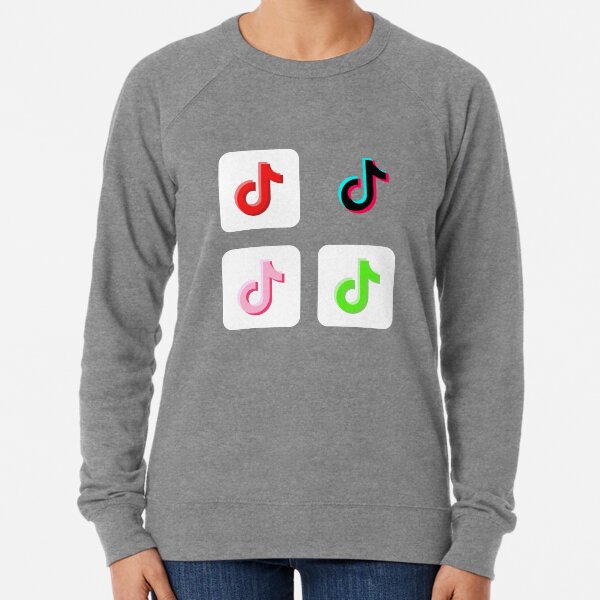 Blue Tik Tok Logo Sweatshirts & Hoodies | Redbubble