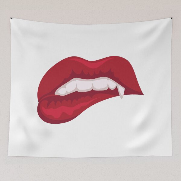 Item preview, Blood Red Vampire Fangs designed and sold by Carmeliota.