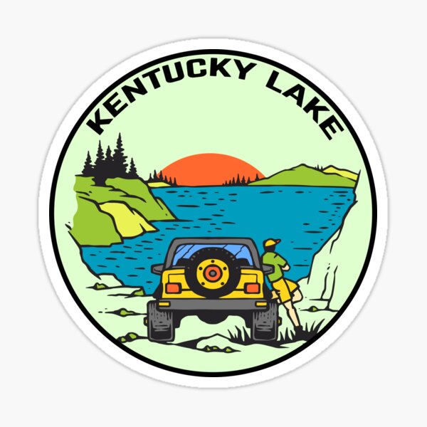 Item preview, Kentucky Lake Reservoir Tennessee designed and sold by DESTINATIONS DECAL DOS.