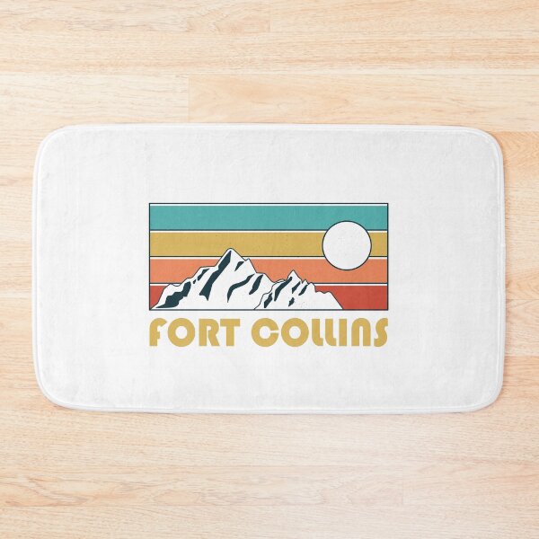 Item preview, Fort Collins Retro Vintage - Fort Collins Colorado Mountain Souvenir - Gift - Hometown - Hiking - Nature designed and sold by HappyTees Lab.