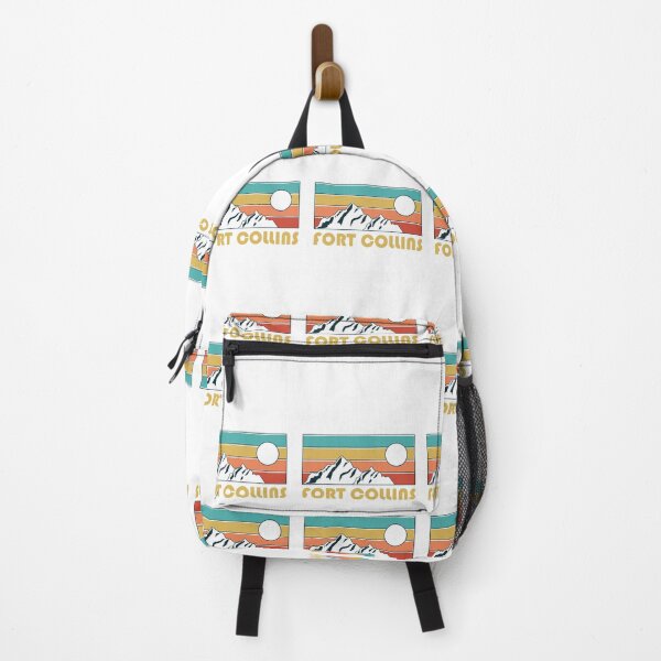 Item preview, Fort Collins Retro Vintage - Fort Collins Colorado Mountain Souvenir - Gift - Hometown - Hiking - Nature designed and sold by HappyTees Lab.