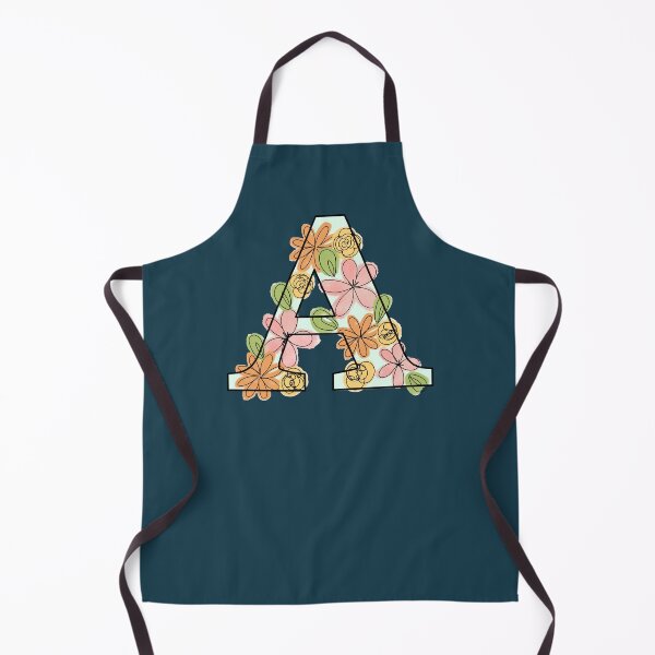 Item preview, The Letter A Floral Initial designed and sold by Gold Star Creative.