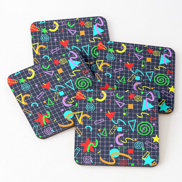 Item preview, 90's Geometric Style Black designed and sold by ArashiiGames.