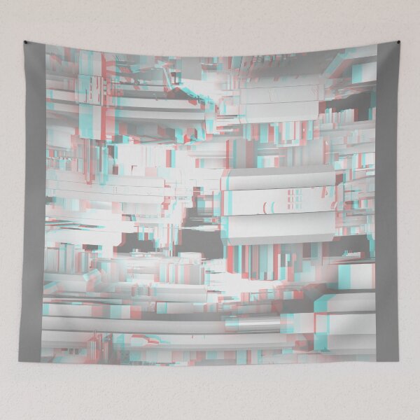 Item preview, Architechnology - 3D Stereoscopic Futuristic Interior White designed and sold by hyproinc.
