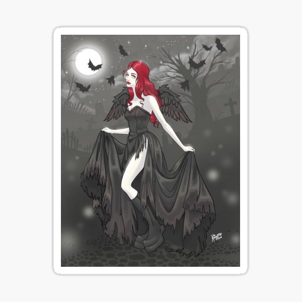 Lady Moonlight Sticker