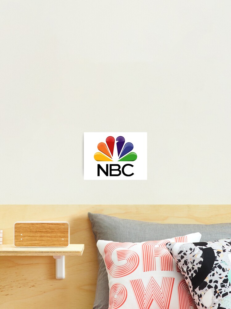Photographic Print, NBC Logo designed and sold by harrisonbrowne