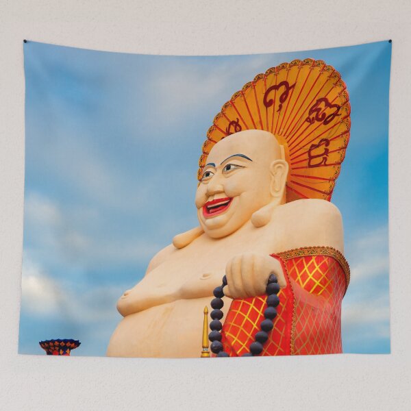 Item preview, Giant Chinese Buddha Koh Samui Thailand designed and sold by AJEvans.