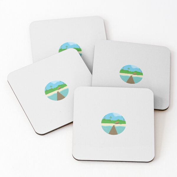 Item preview, Lost island illustration designed and sold by Toehk.