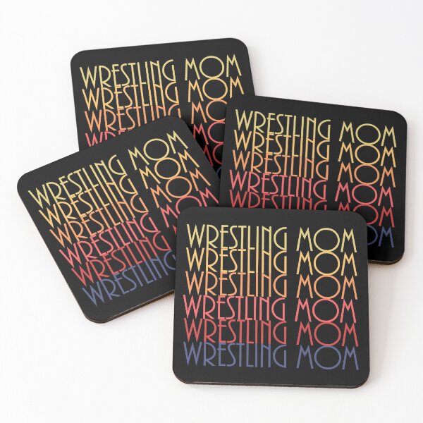 Item preview, Wrestling Mom Vintage Sunset Retro Colors Graphic Design designed and sold by Jennifer Church.