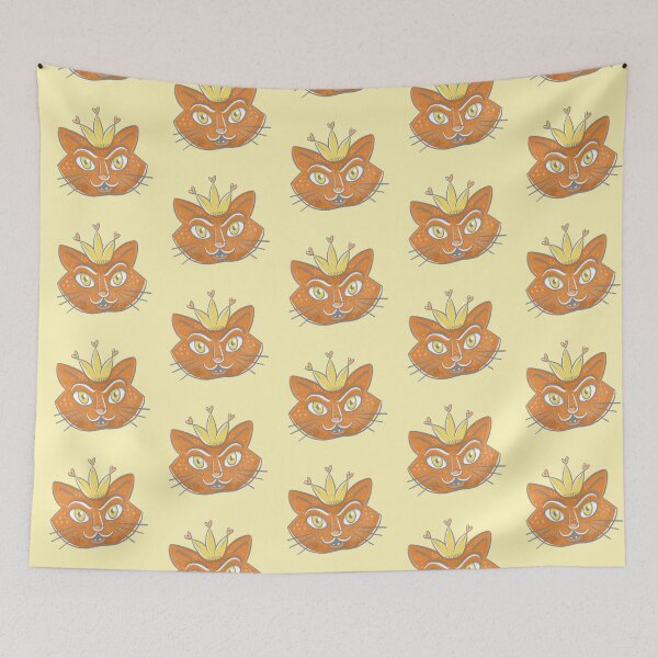 Item preview, Autumn orange princess Kitty designed and sold by jasmineberry.