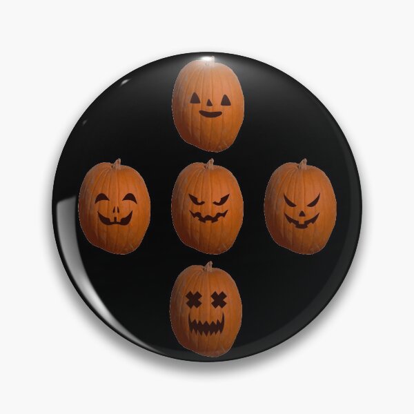Item preview, Pumpkin Smile Autumn Halloween scary smiley faces  designed and sold by Zack4Design.