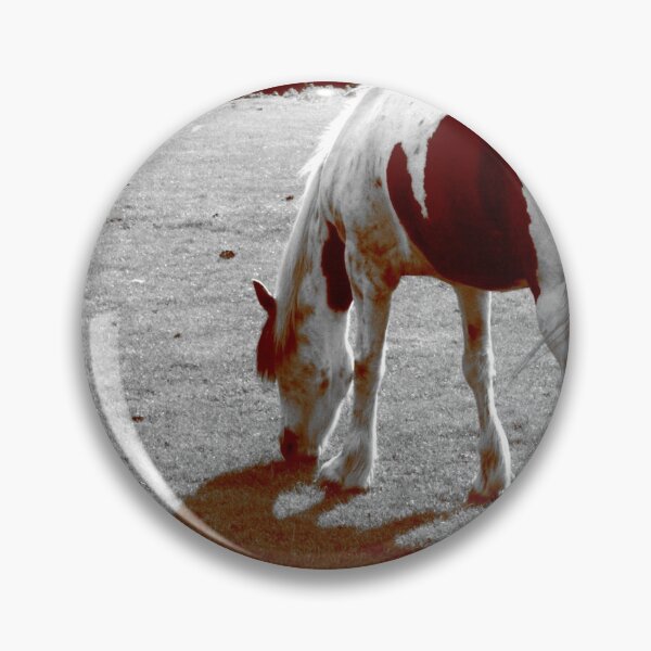 Artikelvorschau, Piebald Horse Grazing 3 entworfen und verkauft von DesignsofNote.