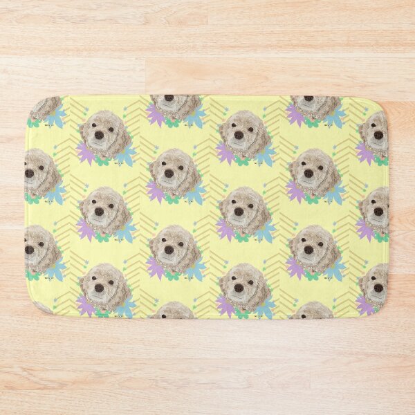 Item preview, Yellow Happiness Dog designed and sold by buzzcutart.