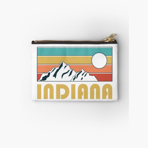 Item preview, Indiana Retro Vintage - Indiana Mountain Souvenir - Gift - Hometown - Hiking - Nature designed and sold by HappyTees Lab.