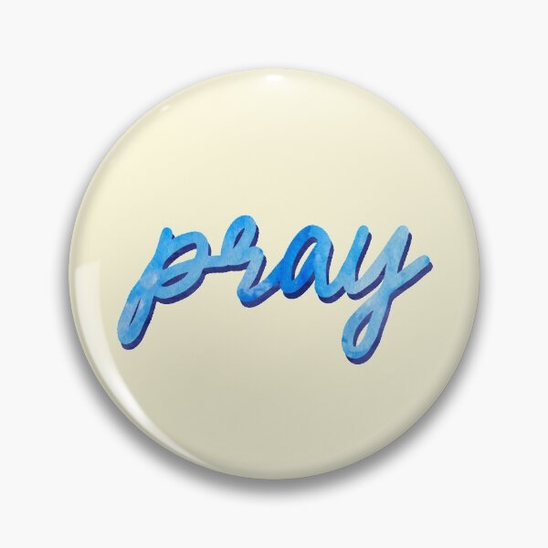 Item preview, Pray God Watercolor Blue Ocean Christian designed and sold by sharedipmemes.
