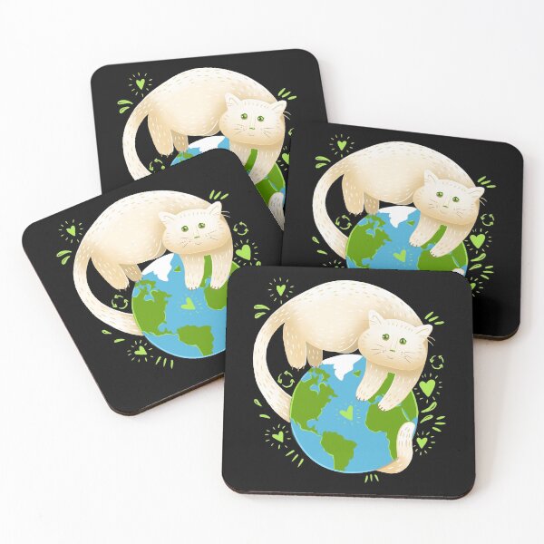 Item preview, Cats love the planet designed and sold by jasmineberry.
