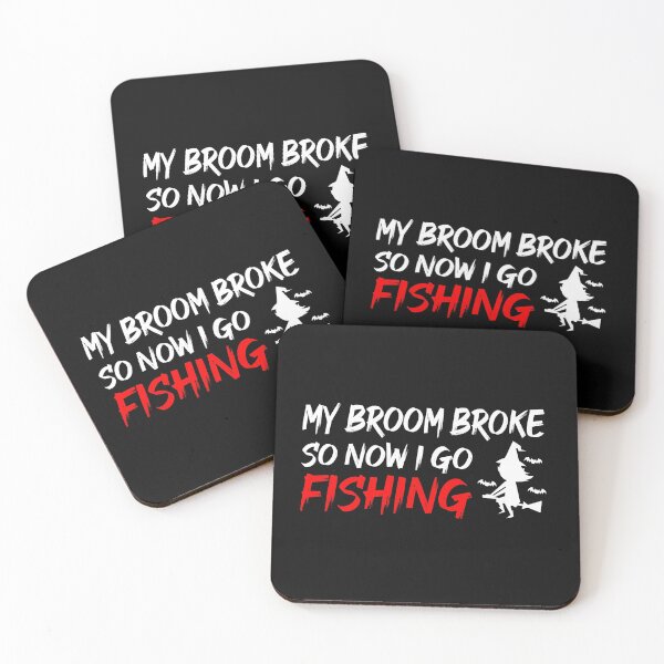 Item preview, My Broom Broke So Now I Go Fishing designed and sold by ZAstore.