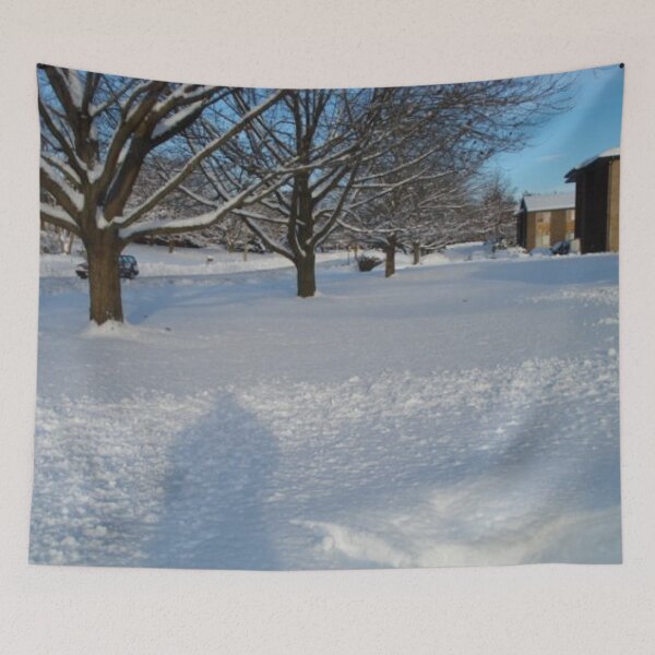 Item preview, SNOW COVERED DURING WINTER SEASON ALL WHITE designed and sold by findsbyjune374.