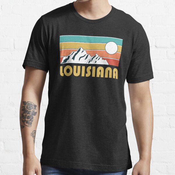 Louisiana Retro Vintage - Louisiana Mountain Souvenir - Gift - Hometown -  Hiking - Nature Essential T-Shirt for Sale by HappyTees Lab