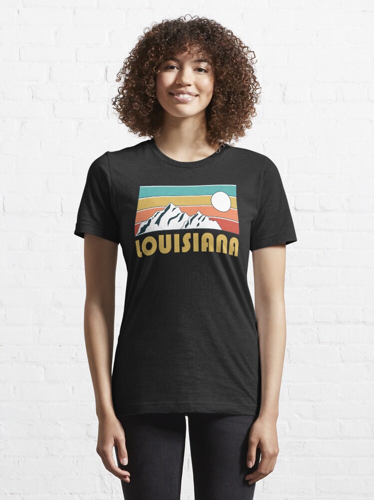 Louisiana Retro Vintage - Louisiana Mountain Souvenir - Gift - Hometown -  Hiking - Nature Essential T-Shirt for Sale by HappyTees Lab