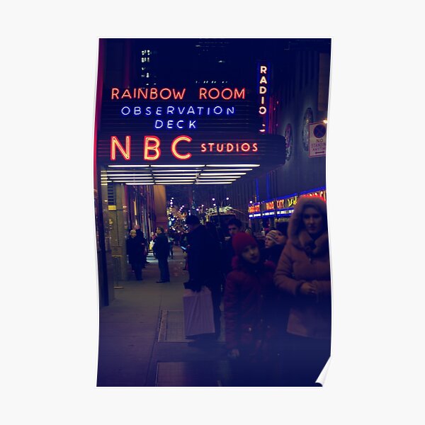 NBC Studios Poster