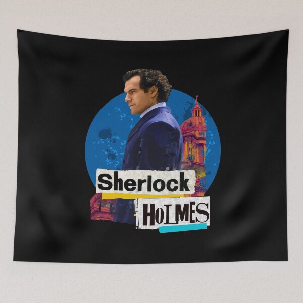 Item preview, Sherlock Holmes Enola brother Cavill designed and sold by PG Illustration.