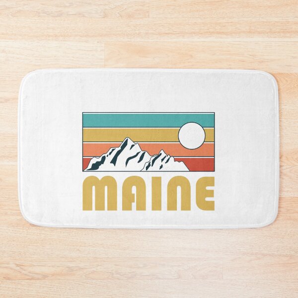 Item preview, Maine Retro Vintage - Maine Mountain Souvenir - Gift - Hometown - Hiking - Nature designed and sold by HappyTees Lab.