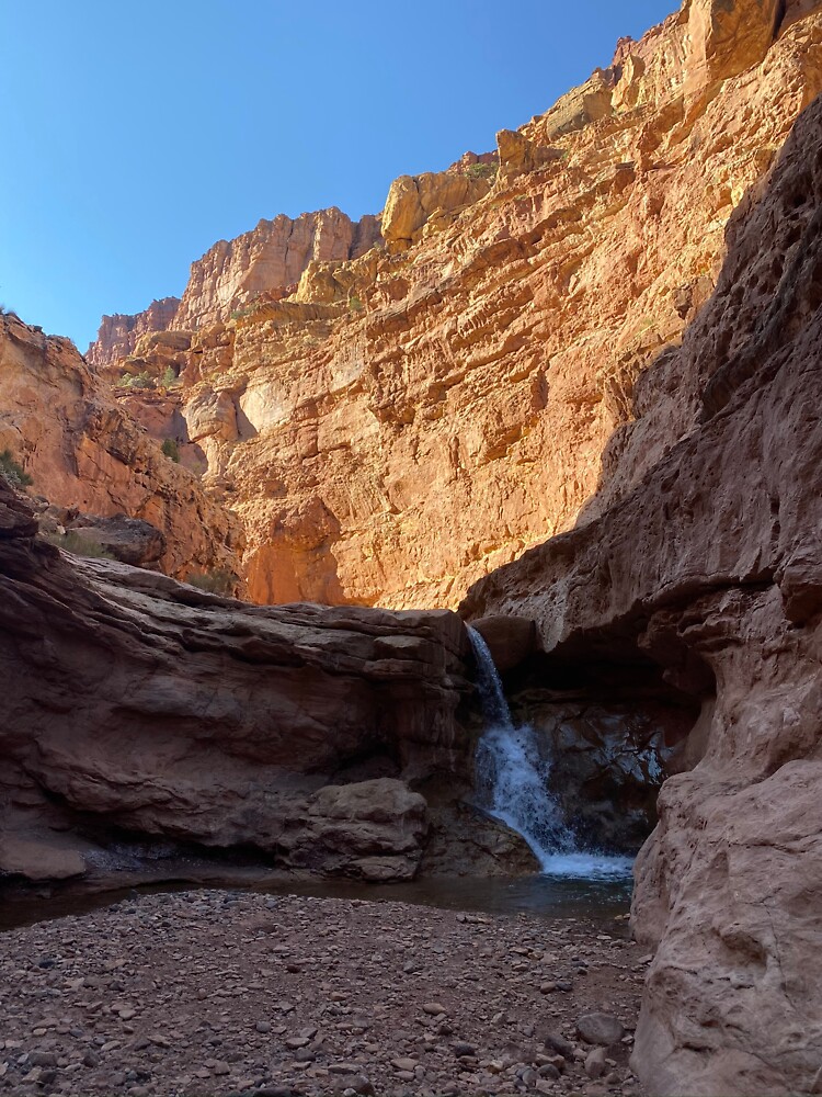 "Sulphur Creek Waterfall in Capitol Reef" Sticker for Sale by Reef