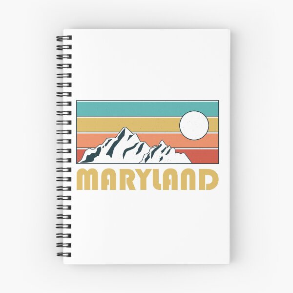Item preview, Maryland Retro Vintage - Maryland Mountain Souvenir - Gift - Hometown - Hiking - Nature designed and sold by HappyTees Lab.