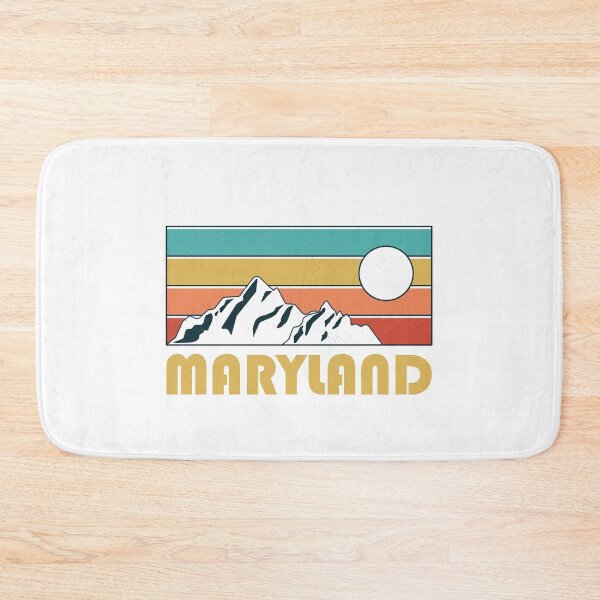 Item preview, Maryland Retro Vintage - Maryland Mountain Souvenir - Gift - Hometown - Hiking - Nature designed and sold by HappyTees Lab.