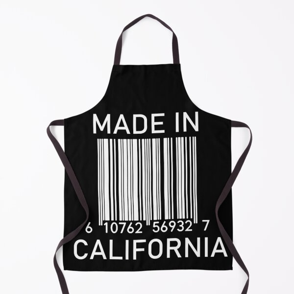Item preview, MADE IN CALIFORNIA Barcode designed and sold by RandomStuffShop.
