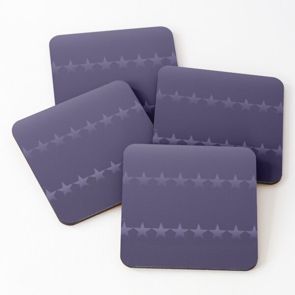 Item preview, Star border pattern on a gradient violet background  designed and sold by PetaJaneHome.