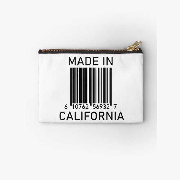 Item preview, MADE IN CALIFORNIA Barcode designed and sold by RandomStuffShop.