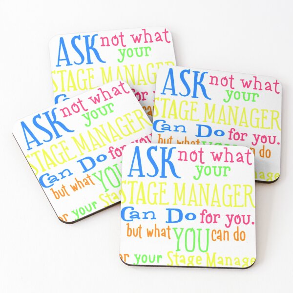 Item preview, What Can You Do For Your Stage Manager? designed and sold by Ashleigh Does Art Stuff.