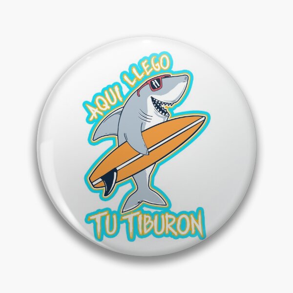 Item preview, Aqui Llego Tu Tiburon designed and sold by blazikin.