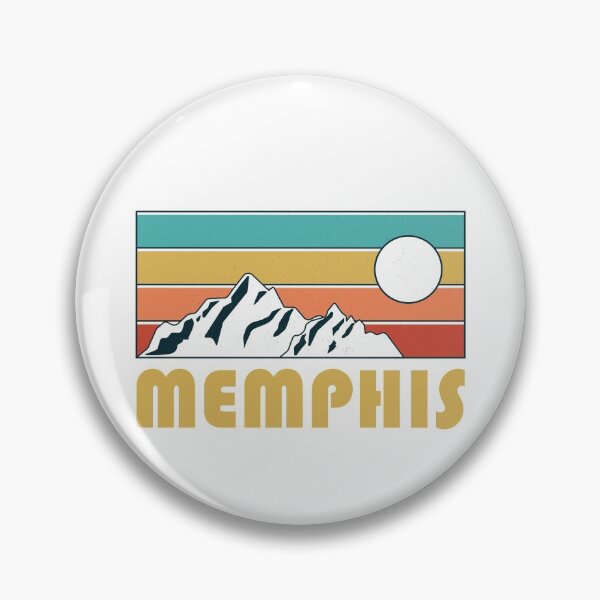 Item preview, Memphis Retro Vintage - Recuerdo de montaña de Memphis, Tennessee - Regalo - Ciudad natal - Senderismo - Naturaleza designed and sold by HappyTees Lab.
