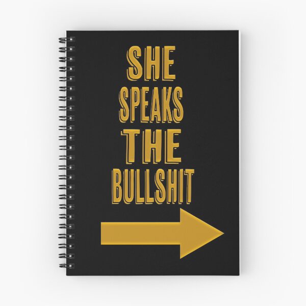 Item preview, She Speaks The Bullshit Arrow shirt designed and sold by LilGizmo-Gigi.
