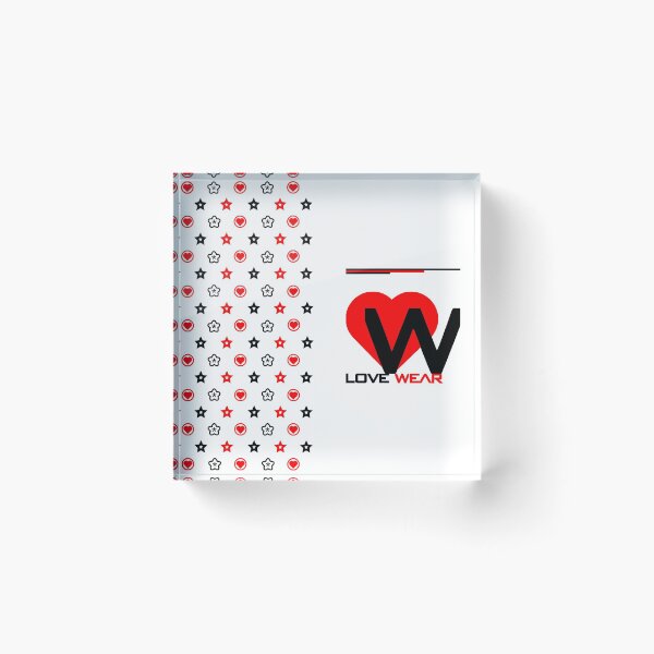 Item preview, #LoveWear RedBlack designed and sold by Cyberart2020.