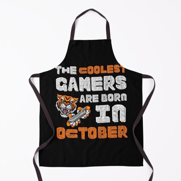 Item preview, THE COOLEST GAMERS ARE BORN IN OCTOBER designed and sold by NiceSign.