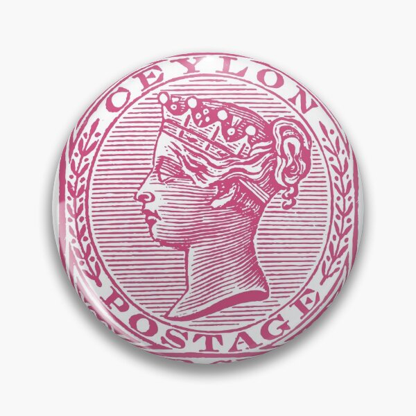 Artikelvorschau, Briefmarke 1880er Jahre Ceylon Four Cent Queen Victoria entworfen und verkauft von Pixelchicken.