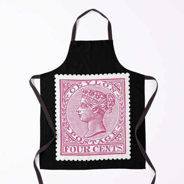 Item preview, Postage Stamp 1880s Ceylon Four Cent Queen Victoria designed and sold by Pixelchicken.