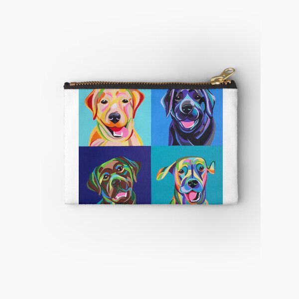 Item preview, Four colorful labradors designed and sold by jengeecreations.