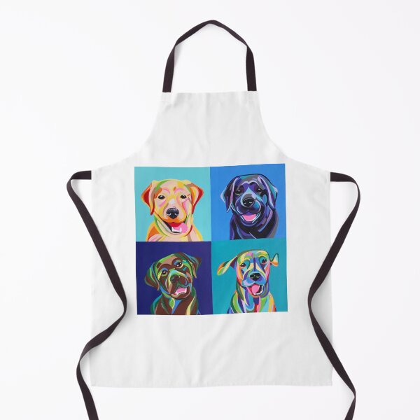 Item preview, Four colorful labradors designed and sold by jengeecreations.