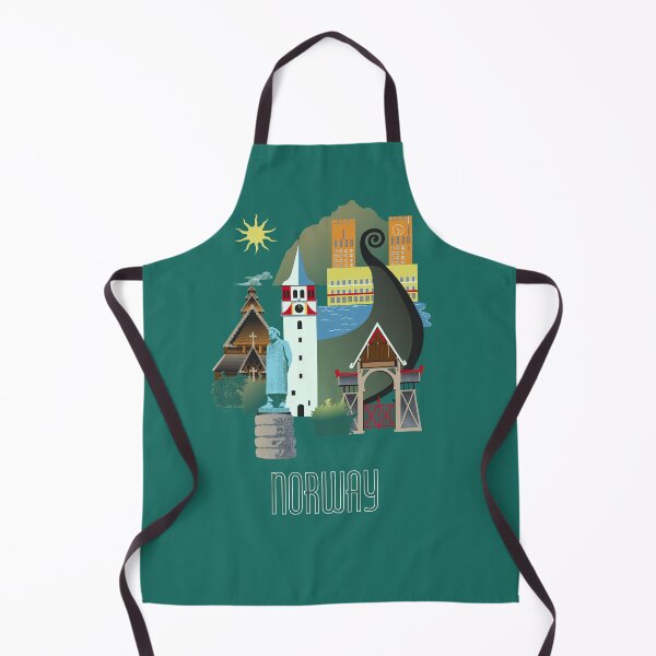 Item preview, Norway Vintage Style Travel Poster designed and sold by vinpauld.