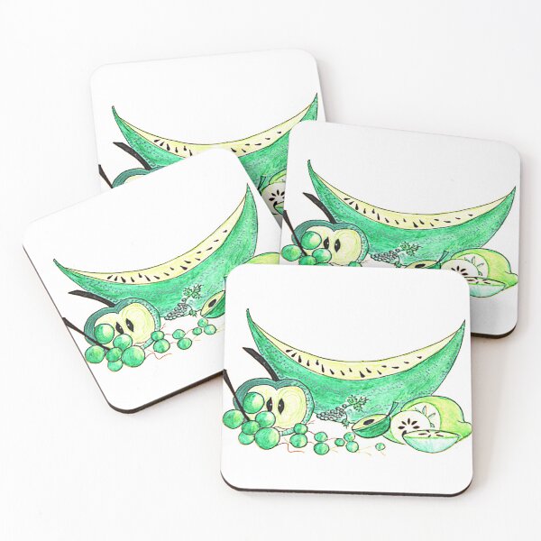 Item preview, Green Fruits Still Life designed and sold by valeriahadzsasz.