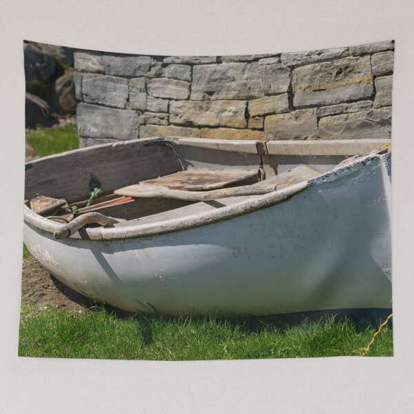 Item preview, Beached Dinghy Boat designed and sold by ManiacMoose.
