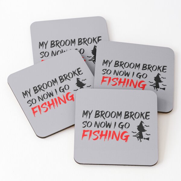 Item preview, My Broom Broke So Now I Go Fishing designed and sold by ZAstore.