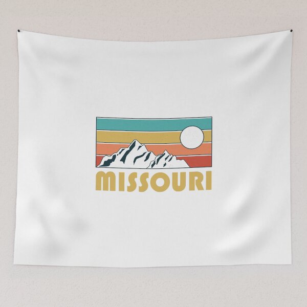 Item preview, Missouri Retro Vintage - Missouri Mountain Souvenir - Gift - Hometown - Hiking - Nature designed and sold by HappyTees Lab.